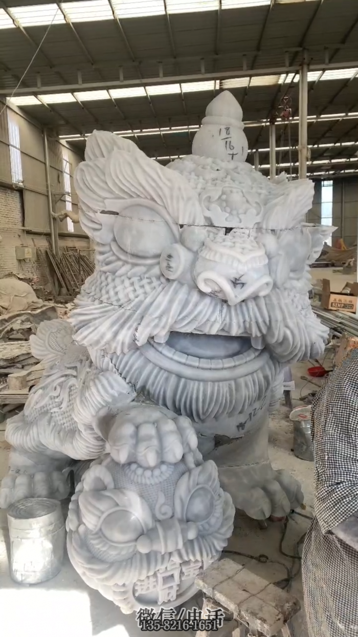 舞獅子，3d打印件拼裝完成