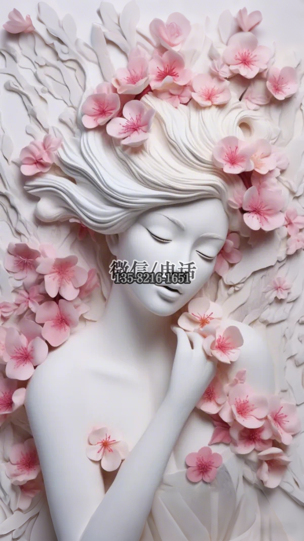 美容美發(fā)雕塑實拍圖