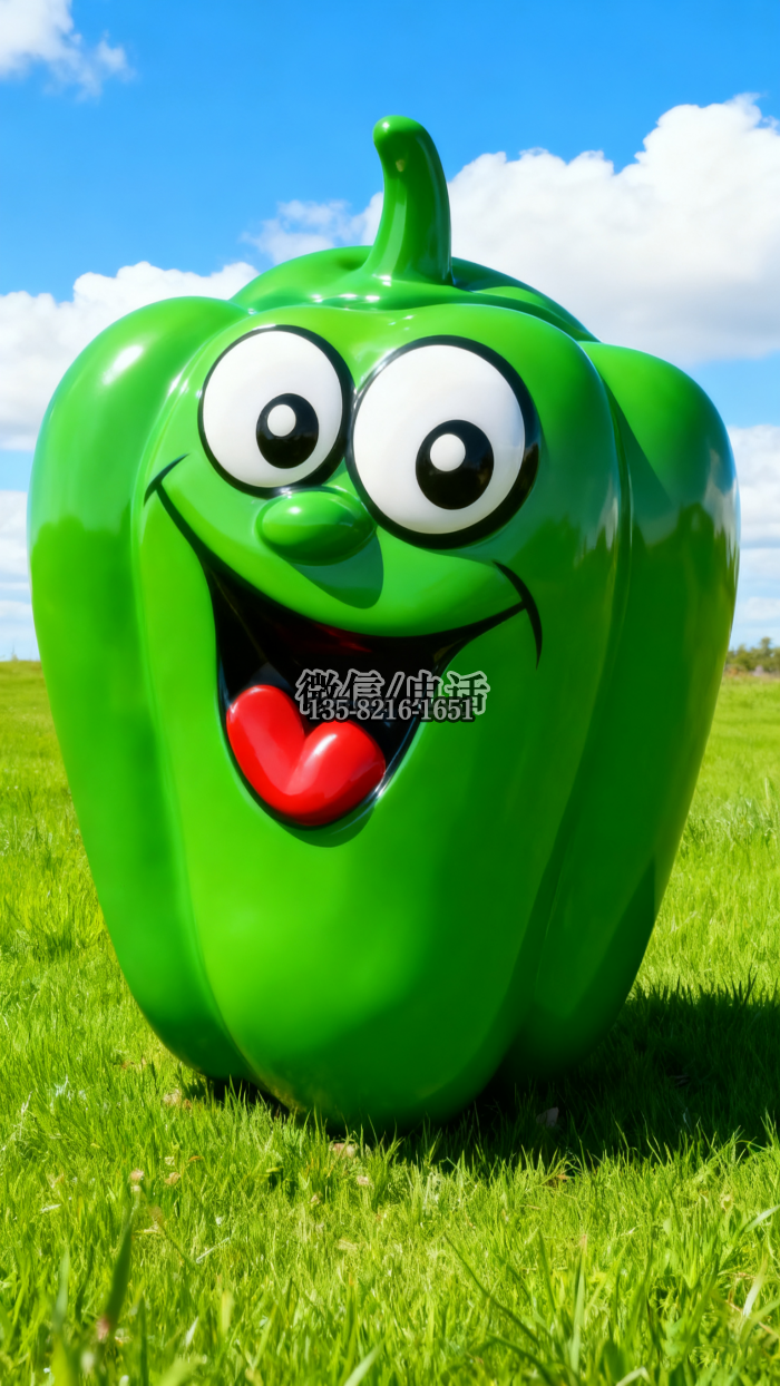 青椒雕塑實(shí)拍圖